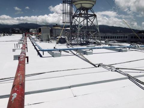 凱英工程 - 台塑大樓頂板防水整修