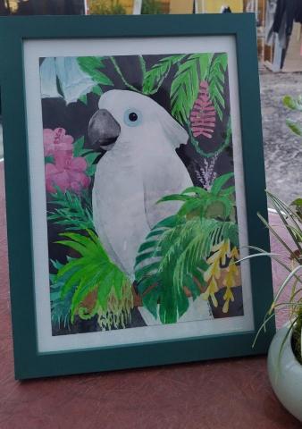 鳥窩藝術工作室 - 寵物沙龍畫