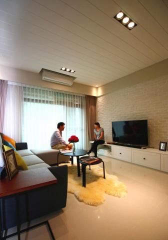 房角石室內裝修設計有限公司 - 天花板要線條點綴，讓空間好感度100