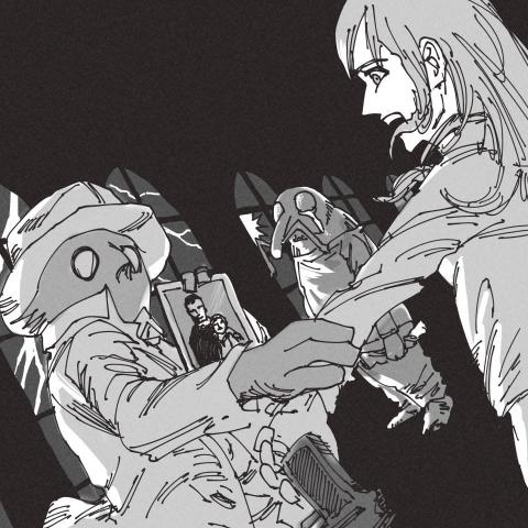 陳俊延 - 小張黑白插畫