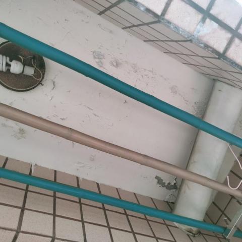 薛小芹 - 陽台最嚴重的一塊區域
其他區域簡單粉刷室內坪數20坪左右