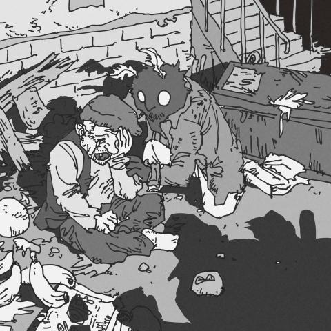 陳俊延 - 小張黑白插畫