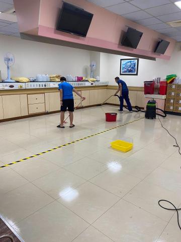 杊沐森企業社總公司(科技水管抓漏、冷氣、防滑工程) - 海軍醫院洗腎中心防滑施工 杊沐森企業社總公司(科技水管抓漏、冷氣、防滑工程) - 海軍醫院洗腎中心防滑施工