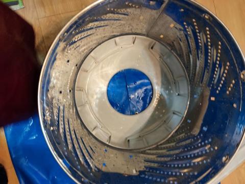 放大淨工作坊 - 清洗後內桶內側