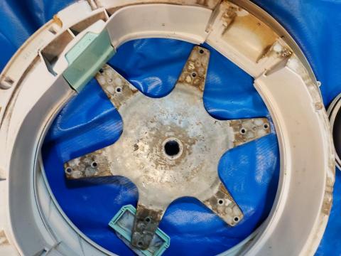 放大淨工作坊 - 清洗前底座及平恆圈