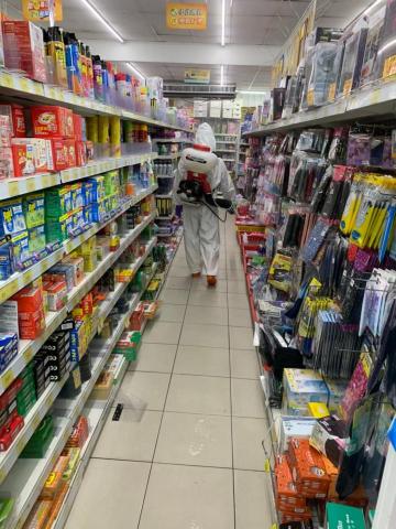 承韻管理顧問有限公司 - 百貨賣場消毒作業 承韻管理顧問有限公司 - 百貨賣場消毒作業