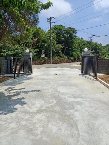 品榮鐵工 - 扇形電動門全開狀態