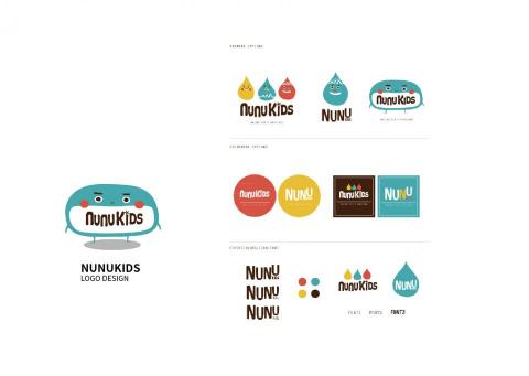 蔡孟庭 - NUNUKIDS ｜
CIS形象設計、LOGO及吉祥物設計、色彩配置