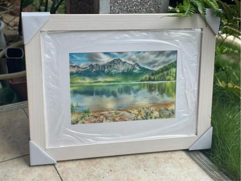 敏每 - 歐洲風景水彩