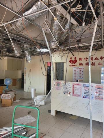 榮泰工程 - 桃園捐血中心拆除工程