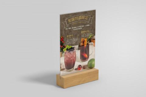 劉庭妤 - 聖誕飲品 tent card 劉庭妤 - 聖誕飲品 tent card