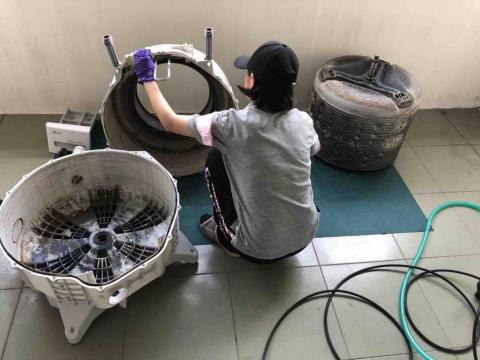 鑫世代專業洗衣機清潔 - LG滾筒洗衣機清洗