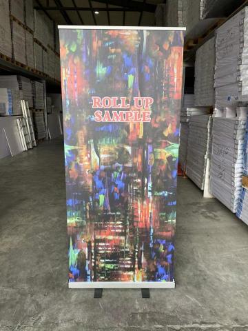 鑫晟廣告材料有限公司 - 豪華鋁製易拉寶含圖樣品