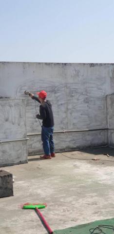 修繕家 - 女兒牆打磨
