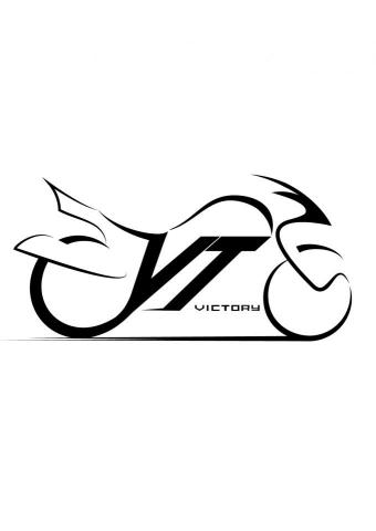 Hazel Wang - 勝利機車Logo設計