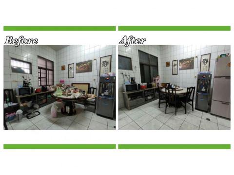 綠舍生活+琳恩 | 整理收納 - 餐桌整理 整理師2人 整理時間3小時