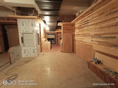 Fuhui Loghouse - 東勢 六扇門火鍋店 裝修木作工程