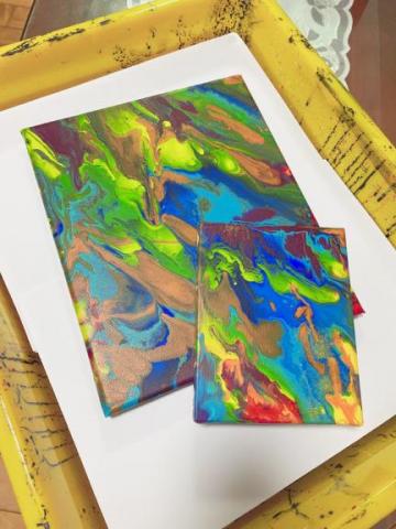 ye!!ow😊老師 - 流動畫技法