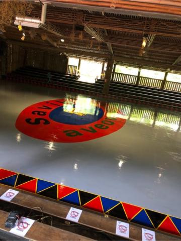 玖佰益時尚油漆外牆防水PU工程 - 表演埸地,施做環氧樹脂,地板漆 玖佰益時尚油漆外牆防水PU工程 - 表演埸地,施做環氧樹脂,地板漆