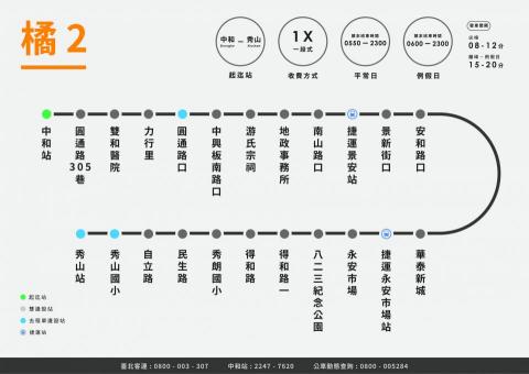 1O Design - 公車路線時刻圖_編排設計