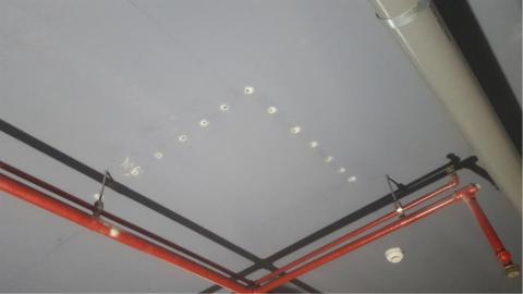 士緯 - 地下室天花板 打針.補強.美化