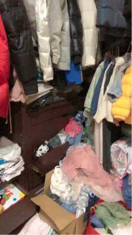 甄爺～甄幸福收納～ - 更衣室整理前