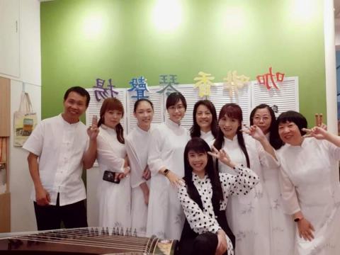 惠惠古箏教學 - 社區大學學員校外演出