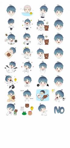 張晴筑 - Line貼圖繪製