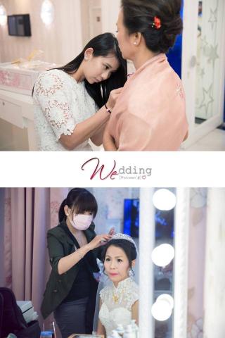 婚禮主持人-朵朵 - 彩排-胸花協助