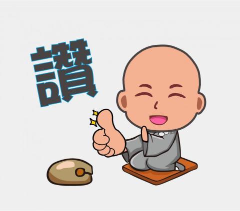 Kanova Studios 卡諾瓦工作室 - Line 貼圖 小沙彌