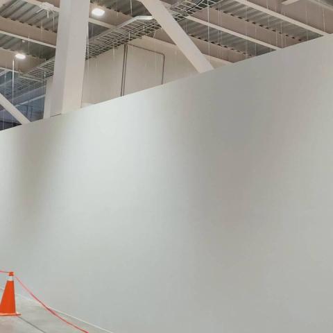 坤陽輕鋼架工程行 - 輕隔間油漆完成