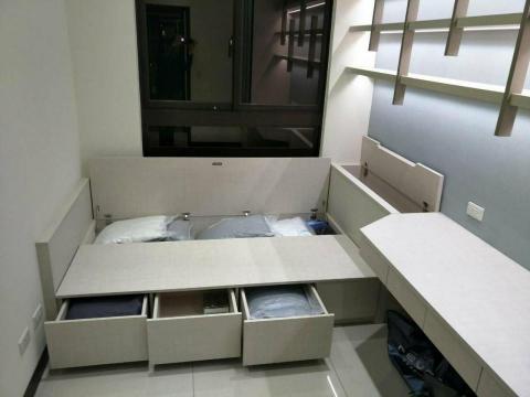 沐樂空間設計 - 系統架高收納