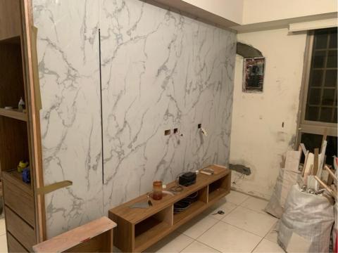 室內裝修 - 電視牆施工