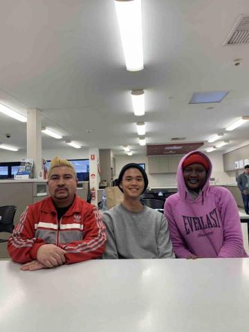 Vincent Li - 在阿德萊德與尼泊爾和非洲朋友一起上班，溝通皆為英語