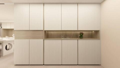 謝儀馨 - 24坪住宅客餐廳設計-與心芯室內設計師配合製作
此3D代繪一張2500