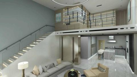 謝儀馨 - 天母豪宅INS風室內設計-與心芯室內設計師配合製作
此3D代繪一張3000