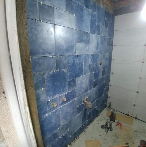 向昇翻修 - 施工貼磁磚