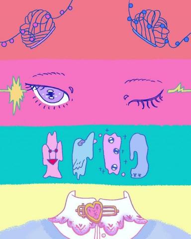 金 - 海報排版設計