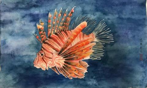 陳則諭 - 水墨作品