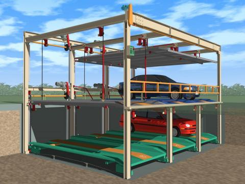 文威電腦工作室 - 機械停車架模擬
製作時間2天
費用:8000元