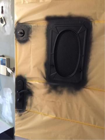 三不色彩創意空間 - 鐵門噴漆改色 三不色彩創意空間 - 鐵門噴漆改色