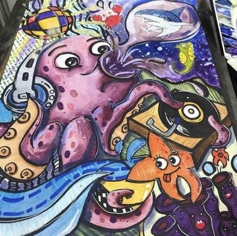 Jeanie - 複合媒材