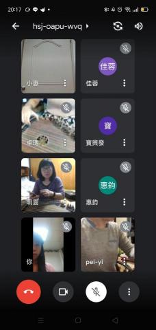 惠惠古箏教學 - 2021.10.19今晚很忙，忙著實體與線上課並行
