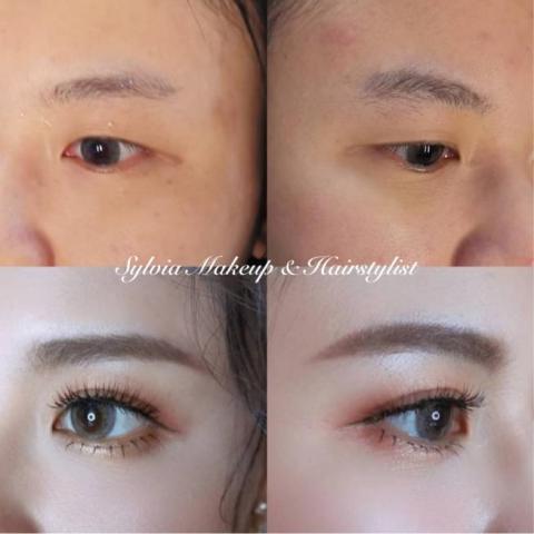 Sylvia Makeup & Hairstylist - 眼型調整