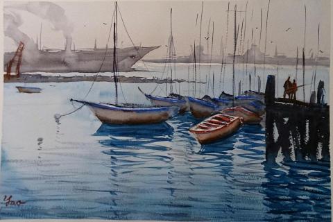 張藝耀 - 水彩風景寫生