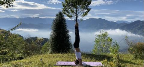 提供space瑜珈服務的專家Jolin Wei