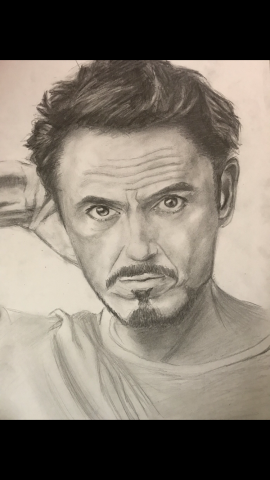 Leo Yang - Robert John Downey Jr.
人像素描