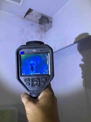 桃園邑𥛶科技設備抓漏驗屋檢測修繕工程行 - 現出原形FLIR中階高規熱顯像儀勘查給水排水內外參水漏水