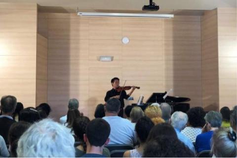 許詠鈞 - 2019. 9. 4
AIMS Music Festival 學生音樂會
Brahms Violin Sonata No. 1, Mvt. II