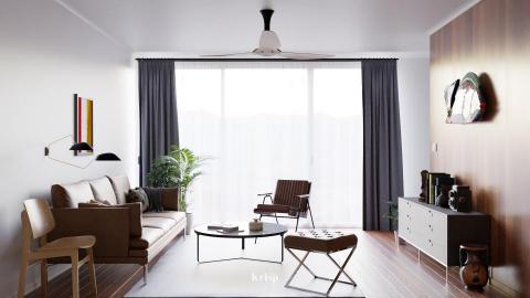 STUDIO KRISP - 室內空間建模渲染